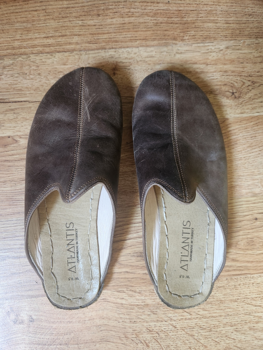 Women's Turkish Leather Slip Ons